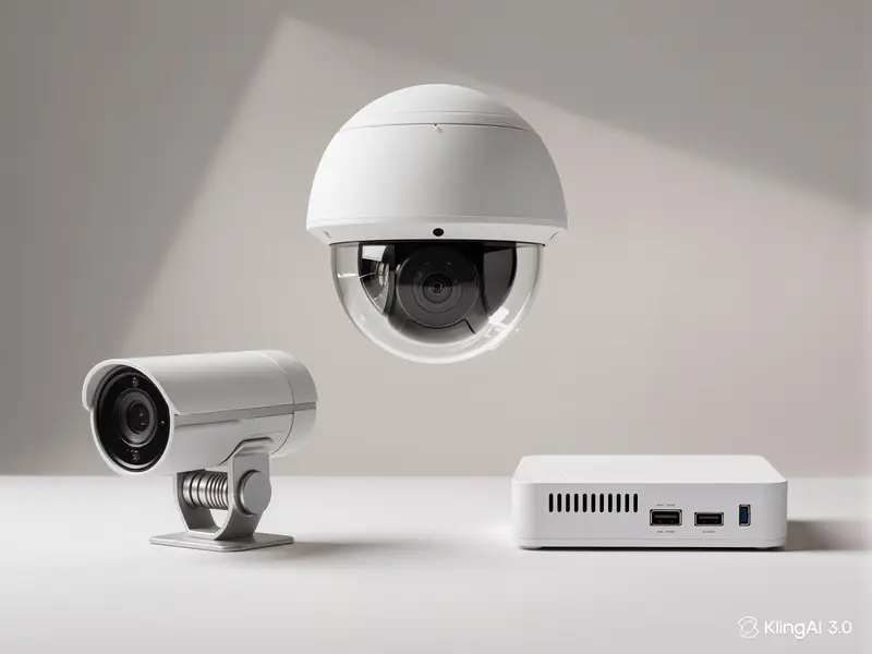 Caméras dôme et bullet et enregistreur vidéo, disponibles dans la boutique